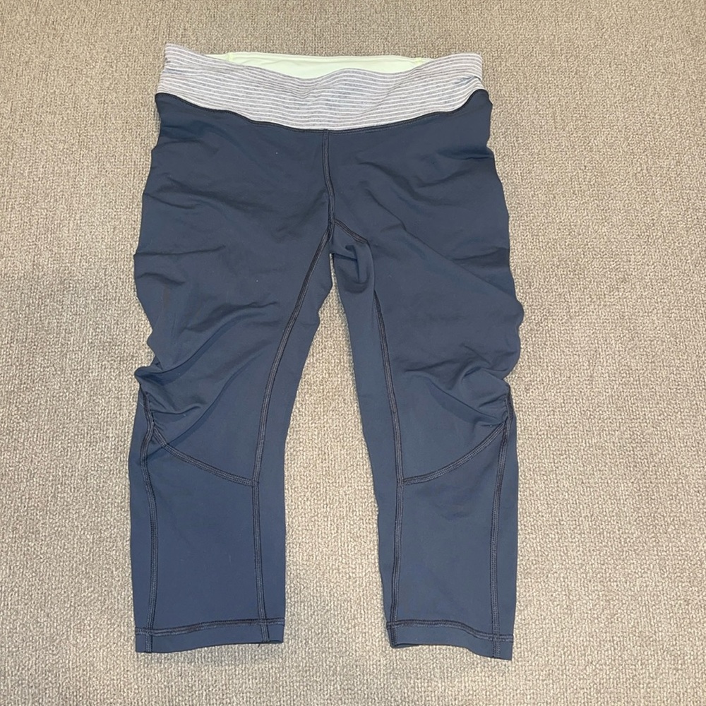 Lululemon rushed side cropped leggings